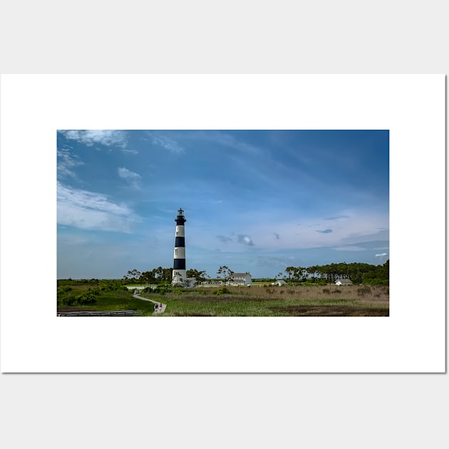 Bodie Island Lighthouse Wall Art by Ckauzmann